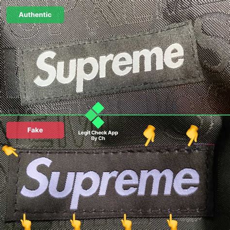 fake supreme bag vs real|check if your supreme bag is real.